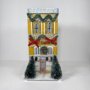 NIB Anthropologie George & Viv Light Up Bakery Row Village Emily Taylor